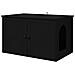 Casa per Gatti Nero 85 x 55 x 50,5 cm Legno multistrato - Foto miniatura 1