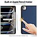 Cover per iPad Pro 13 (2024) - Pelle /PU, Blu, Auto Wake /Sleep - Foto miniatura 4