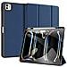 Cover per iPad Pro 13 (2024) - Pelle /PU, Blu, Auto Wake /Sleep - Foto miniatura 1