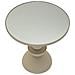 Tavolino Vkh799-beige-metallo-40,5x40,5x42 Cm - Foto miniatura 2
