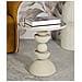 Tavolino Vkh799-beige-metallo-40,5x40,5x42 Cm - Foto miniatura 6
