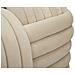 Panca Softy In Velluto Crema Con Nodo Centrale 90x45x45 Cm - Foto miniatura 7