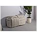 Panca Softy In Velluto Crema Con Nodo Centrale 90x45x45 Cm - Foto miniatura 8