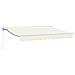 Tenda retrattile manuale Crema 3 x 2,5 m - Foto miniatura 1