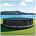 Copertura per piscina Ø610 x 20 cm Rotondo PVC e PET - Foto miniatura 2