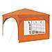 Tenda per feste a pop-up 290 x 290 x 245 cm Arancione - Foto miniatura 8