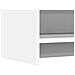 Credenza Bianco 75 x 36 x 80 cm Legno ingegnerizzato - Foto miniatura 5