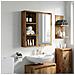 Armadio da bagno a muro Legno vecchio 20 x 10 x 50 cm - Foto miniatura 4