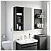 Armadio da bagno a muro Rovere Nero 20 x 16 x 62,5 cm - Foto miniatura 5