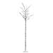 Albero Natale 220 LED 2,2m Salice Bianco Freddo Interno Esterno - Foto miniatura 4