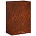 Vaso da giardino Ruggine 50 x 30 x 75 cm Acciaio Corten - Foto miniatura 1