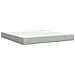 Letto con contenitore LED e materasso Grigio Chiaro - Foto miniatura 7