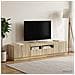 Mobile TV LED a 5 pezzi Rovere Sonoma Legno ingegnerizzato - Foto miniatura 4