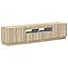 Mobile TV LED a 5 pezzi Rovere Sonoma Legno ingegnerizzato - Foto miniatura 1