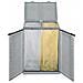 Armadio Eco cab 2 grigio sky raccolta differenziata L68 x P39 x H88,7 - Foto miniatura 5