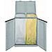 Armadio Eco cab 2 grigio sky raccolta differenziata L68 x P39 x H88,7 - Foto miniatura 4