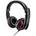 Gioteck XH-100 Stereofonico Padiglione auricolare Nero, Rosso cuffia e auricolare - Foto miniatura 2