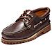 Traditional Hs 3 Eye Lug Mocassini Uomo Pelle Marroni 43,5 - Foto miniatura 9