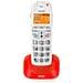 Bravo Bright Telefono DECT Cordless con Identificatore di Chiamata Colore Bianco / Rosso - Foto miniatura 1