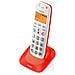 Bravo Bright Telefono DECT Cordless con Identificatore di Chiamata Colore Bianco / Rosso - Foto miniatura 2