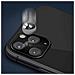 Lente Fotocamera Iphone 11 Pro / Pro Max Vetro Temperato 9h Anti-traccia Nero - Foto miniatura 4