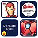 Value Not Found Marvel Avengers-costume Da Iron Man, Per Bambini Ragazzi, Rosso, S, 640830s - Foto miniatura 3