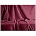 Morbido Plaid Coperta Pile Per Divano Singolo Matrimoniale Tinta Unita Bordeaux 1 Piazza Bordeaux - Foto miniatura 2