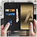 Custodia Galaxy A20e Portacarte Funzione Supporto Cover Silicone - Nero - Foto miniatura 3