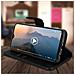 Custodia Galaxy A20e Portacarte Funzione Supporto Cover Silicone - Nero - Foto miniatura 4
