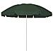 Ombrellone Da Spiaggia Verde 240 Cm - Foto miniatura 1