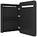 Armadietto Bagno Con Specchio E Led Nero 60x11x80 Cm - Foto miniatura 5
