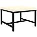 Set Divani da Giardino 11 pz con Cuscini in Polyrattan Nero - Foto miniatura 5