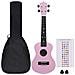 Set Ukulele Soprano con Borsa per Bambini Rosa 23"" - Foto miniatura 3