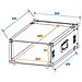 Flightcase PRO per Dispositivi da 483 mm (19") - Foto miniatura 5