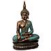 Figura Di Buddha, Decorazione In Poliresina, Altezza 72,5 Cm - Foto miniatura 1