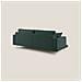 Dorian Divano Lineare Antimacchia T05 Verde - Foto miniatura 3
