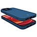 Cromo Custodia Per Cellulare 15,5 Cm (6.1"") Cover Blu - Foto miniatura 2