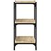 Libreria Rovere Sonoma 100x33x70,5cm Legno Multistrato Acciaio - Foto miniatura 10