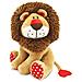 Love Lion Peluche, Re Leone Peluche Con Criniera Coda A Forma Di Cuore Per Bambini Amante Del Bambino Compleanno San Valentino Natale Regalo Della Buonanotte, 138 - Foto miniatura 1