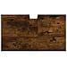 Mobile Lavabo Bagno Rovere Fumo 60x33x60 Cm Legno Multistrato - Foto miniatura 3