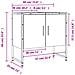 Mobile Lavabo Bagno Rovere Fumo 60x33x60 Cm Legno Multistrato - Foto miniatura 9