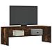 Mobile Tv Rovere Fumo 120x40x40 Cm In Legno Multistrato - Foto miniatura 3