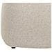 Pouf Monterey Lino Sintetico Beige - Foto miniatura 4