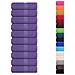 Asciugamani Ospiti 10 Pz Viola 30x50 Cm 360 G/m 100% Cotone - Foto miniatura 2