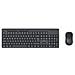 Tastiera e Mouse Wireless 00173056  (Layout Tedesco) Colore Nero - Foto miniatura 1