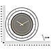Orologio Da Parete Mf279 - Nero - Metallo - 70x5,5x70 Cm - Foto miniatura 5