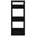 Lusso Casadino -  Libreria/divisorio Nero 41x35x91 Cm In Legno Massello Di Pino - Foto miniatura 3