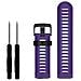 Bracciale Per Garmin Fenix 3 Hr / 6x Gps / 5x Sapphire /descent Mk1 Purple - Foto miniatura 1