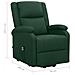 Poltrona Alzapersona Verde Scuro Tessuto - Foto miniatura 8