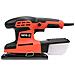 YT-82230 levigatrice portatile Levigatrice orbitale casuale Nero, Arancione 260 W - Foto miniatura 3